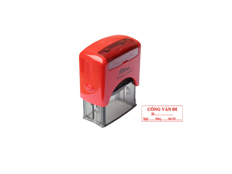 Khắc dấu công văn đi, đến